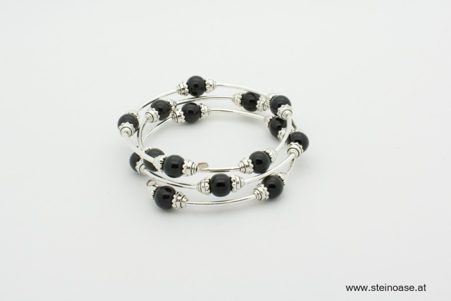 Armband Onyx - Spirale